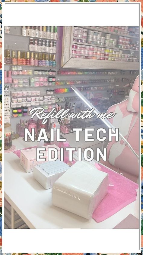 Achieve stunning nail art and beautiful manicures with our premium home tech station. At Home Nail Tech, Nail Tech Station, Nail Tech Table, Nail Tech Station At Home, Matted Nails, Nail Station, Home Nail Salon, Nail Salon Design, Nail Techniques