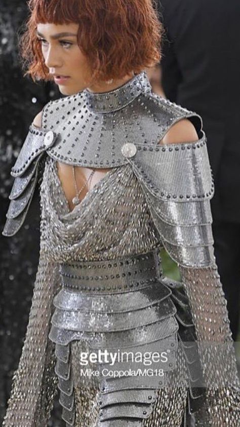 Joan Of Arc Costume, Zendaya Met Gala, Met Gala Dresses, Knight Costume, Zendaya Style, Popsugar Fashion, Gala Dresses, Fashion Costume, Looks Style