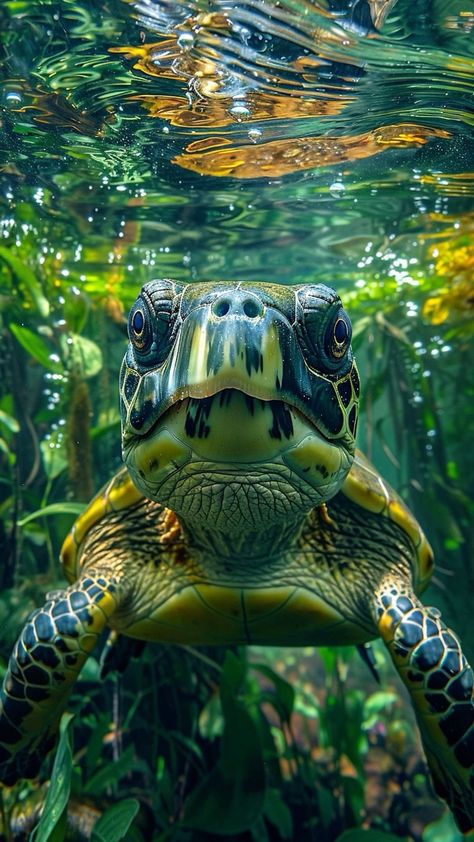 Sea Turtle Pictures, Turtle Wallpaper, Turtle Time, Underwater Animals, Turtle Love, Iphone Lockscreen, Art Gallery Wallpaper, Fishing Theme, A Turtle