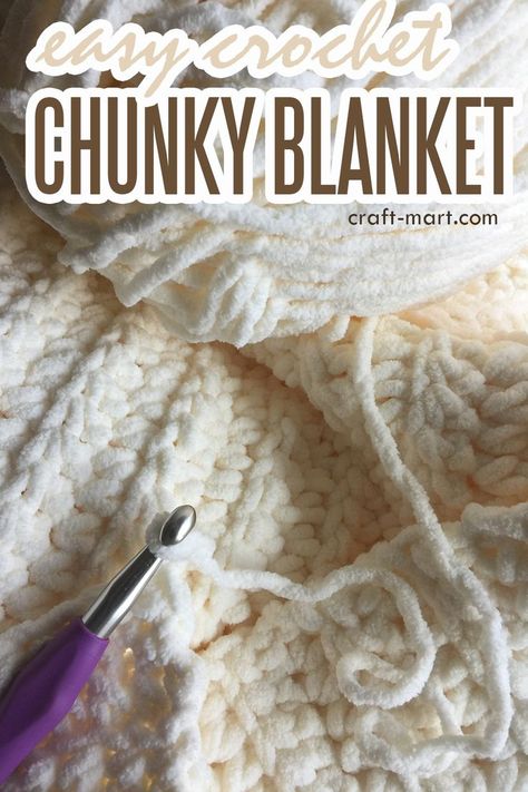 easy crochet chunky blanket Blanket Yarn Free Crochet Patterns, Crochet Throws Free Pattern Chunky Blanket, Free Bulky Yarn Crochet Patterns Blanket, Bernat Blanket Throw Crochet, Chunky Yarn Crochet Patterns Blanket, Crochet Blanket Pattern Chunky Yarn, Thick Crochet Blanket Pattern Free, Crochet Blanket Size 6 Yarn, Crochet Blanket Patterns Bernat Yarn