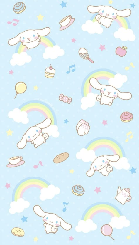 Wallpaper Cinnamoroll, Cinnamoroll Wallpapers, Sanrio Wallpapers, Cute Bios, Cinnamoroll Sanrio, Whatsapp Wallpaper Cute, Vintage Paper Background, Cute Mobile Wallpapers, Hello Kitty Characters