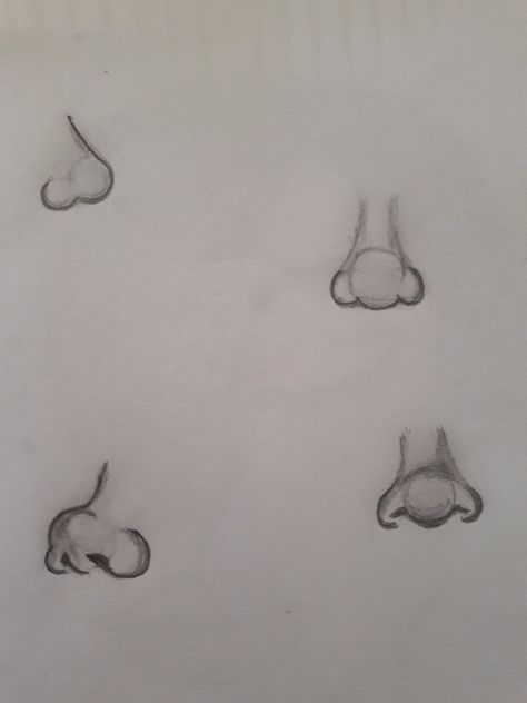 Drawing Noses, Indie Drawings, Nose Drawing, Face Drawing Reference, Trash Art, Art Drawings Sketches Creative, Easy Drawing, Anime Drawings Tutorials, Drawing Practice