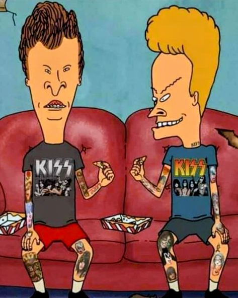 Beavis And Butthead Pfp, Beavis And Butthead Quotes, Beavis Y Butthead, Iron Maiden Posters, Mike Judge, Beavis And Butthead, Album Artwork Cover Art, Fire Quotes, Crazy Wallpaper