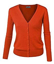 How to Wear Orange - Teal Inspiration Fall Sweaters For Women, Soft Knit Cardigan, Camel Sweaters, Long Sleeve Knitted Cardigan, Knit Cardigan Sweater, Basic Long Sleeve, Comfortable Tops, Cardigan Sweaters For Women, V Neck Cardigan