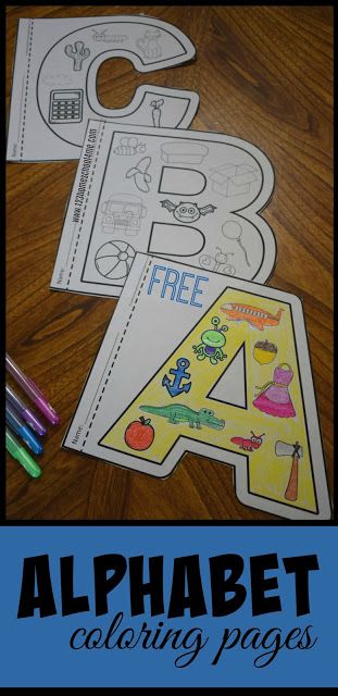 Free Alphabet Coloring Book Free Alphabet Coloring Pages, Abc Activities, Preschool Literacy, Alphabet Crafts, Preschool Letters, Summer Learning, Alphabet Coloring Pages, Alphabet Coloring, Alphabet Preschool