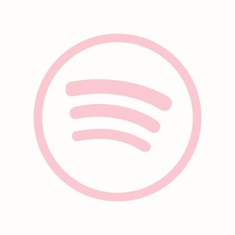 Pink Icons Spotify, Cute Spotify Playlist Covers, Keroppi Icon, Spotify Png, Pink Spotify Icon, Spotify Template, Spotify App Icon, Spotify Widget, Spotify Logo