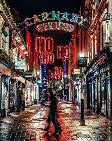 Secret London on Instagram: “Carnaby Street sure know how to do killer Christmas light display. (📸 by @andresbalcazar_)” Christmas In London, Hobbies To Take Up, Pretty Christmas Decorations, Hobbies For Couples, Hobbies For Kids, Hobbies For Men, Hobbies To Try, Carnaby Street, Christmas Light Displays