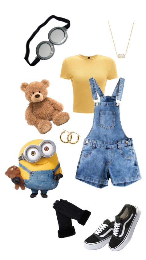 #halloween #minions Halloween Minions, Minion Outfit, Disney Trip Outfits, Minion Halloween, Cute Minions, Disney Day, Trip Outfits, Trendy Outfits For Teens, Inspo Outfit