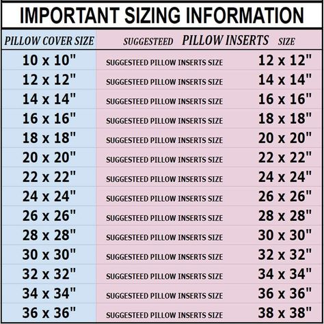 AmazonSmile: MSD 2 Pack Pillow Insert 36X36 Hypoallergenic Square Form Sham Stuffer Standard White Polyester Decorative Euro Throw Pillow Inserts for Sofa Bed - Made in USA (Set of 2) - Machine Washable and Dry: Home & Kitchen Couch Pillow Arrangement, Throw Pillow Arrangement, Pillow Sizes Chart, Pillow Size Guide, Sofa Bed Couch, Square Form, Euro Pillows, Household Sewing, Couch Pillow Covers