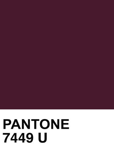 Pantone 7449 U PLUM Red And Purple Wedding, Portfolio Moodboard, Purple Wedding Ideas, Pantone Swatches, Pantone Palette, Eggplant Color, Red And Purple, Colour Chart, Color Inspo