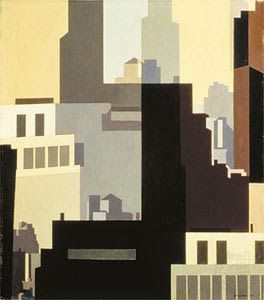 Charles Sheeler, Cityscape Paintings, Robert Motherwell, Building Art, New York Art, Jackson Pollock, Art Appreciation, Keith Haring, Urban Landscape