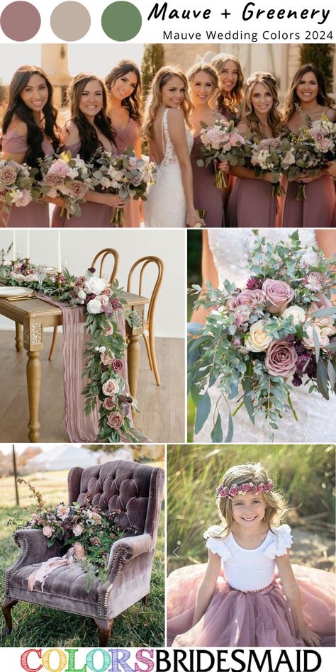 Lavender And Dusty Rose Wedding Theme, Dark Purple And Mauve Wedding, Purple Mauve Bridesmaid Dress, Dark Mauve And Sage Green Wedding, Mauve Bridesmaid Dress Fall Wedding, Hunter Green And Mauve Wedding, Mauve And Sage Wedding Bouquet, Sage Green And Mauve Bridesmaid Dresses, Taupe And Purple Wedding