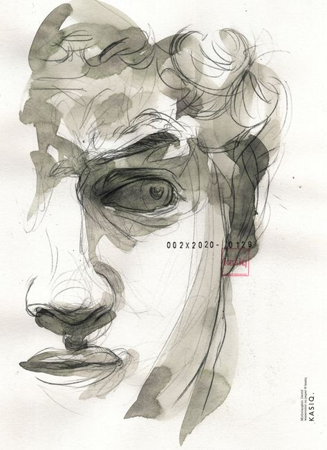 Michelangelo. David on Behance Michelangelo David Aesthetic, David Painting Michelangelo, David Michelangelo Drawing, Roman Art Aesthetic, David Michelangelo Art, David Sketch, David Drawing, Michelangelo Paintings, Michelangelo David