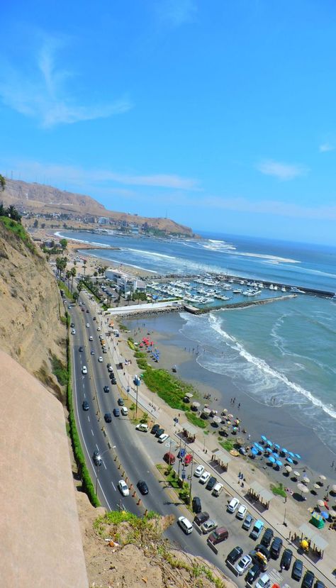 Views from Miraflores, Lima in Peru. Peru, Nature, Scenery Beach, Phuket Island, Easy Jet, Room Reservation, Adventure Vacation, Nature Scenery, Fairy Queen