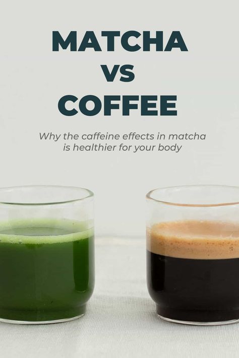 Matcha Vs Coffee, Keto Tea, Matcha Food, Caffeine Effects, Coffee Jitters, Coffee Content, Replace Coffee, Matcha Coffee, Caffeine In Tea