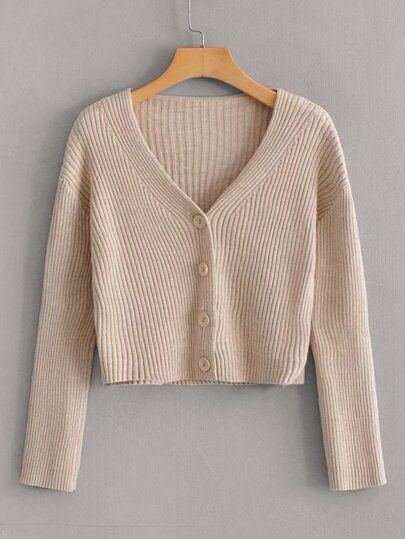 Neutral Spring Outfit, Plain Cardigan, Rib Knit Cardigan, Fall Fit, Beige Cardigan, Neutral Outfit, Viscose Fabric, Knitwear Women, Cardigans For Women