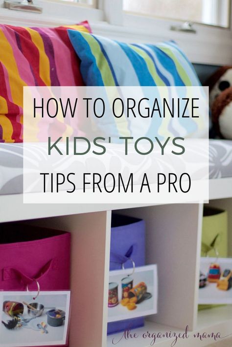 Tips from a professional organizer for how to set up a play room, organize the toys, and label all the toys! #playroom #decorforkids #kidsdecor Ideas For Playroom, Organize Kids Toys, Simple Playroom, Pastel Playroom, Toy Organization Diy, Playroom Closet, Organize Kids, Toy Room Organization, Kids Bedroom Organization