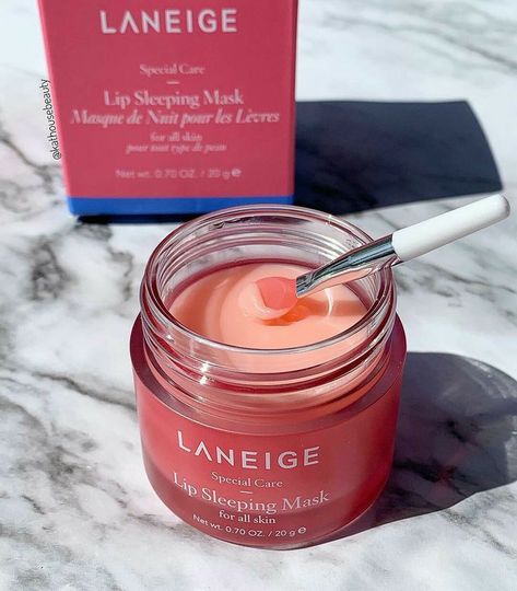 Laneige Lip, Laneige Lip Sleeping Mask, Pretty Skin Care, Lip Sleeping Mask, Sleeping Mask, Lip Mask, Body Skin Care Routine, Soft Lips, Beauty Skin Care Routine