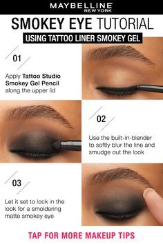 Office Eye Makeup Simple, Smokey Eye Hack, How To Do A Smokey Eye, Easy Smokey Eye For Beginners, How To Smokey Eye, Black Smokey Eye Tutorial, Smokey Eye Glam, Simple Smokey Eye, New Makeup Looks