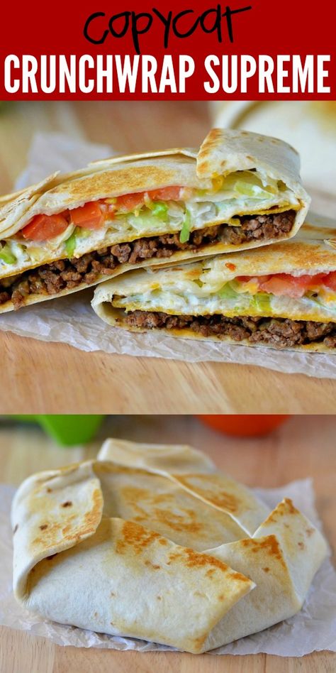 Crunch Supreme Wrap, Supreme Wrap Crunch, Black Stone Crunch Wrap Supreme, Crunch Wrap Supreme Blackstone, Flour Tortilla Hamburger, Flour Tortilla Meals Ideas, Crunch Wrap Black Stone, Crunch Wrap Supreme On Blackstone, Black Stone Crunch Wrap