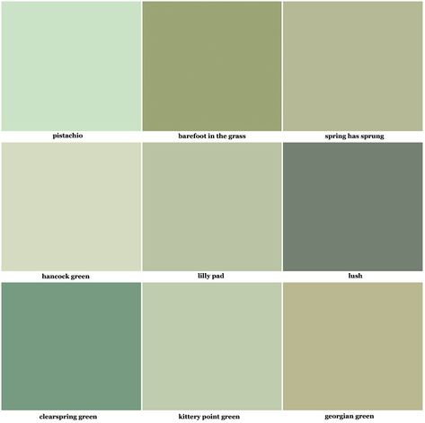 bedroom color palette Pantone Green Shades Colour Palettes, Green Shades Colour Palettes, Pastel Green Palette, Colours Palette, Pantone Green, Green Grey Paint, Bedroom Colour, Mint Green Aesthetic, Hijau Mint