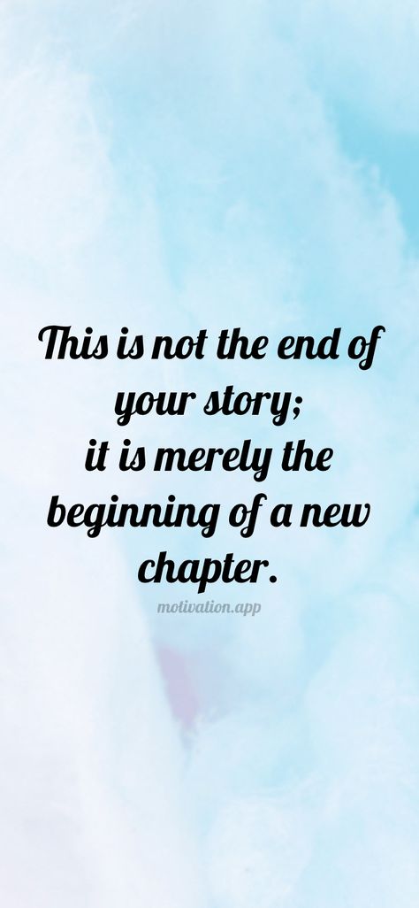 This Is Not The End Quotes, 2024 Encouragement, A New Chapter Begins, Bible Cake, Ending Quotes, Ball Ideas, Improve Your Vocabulary, Learn Something New Everyday, Motivation App