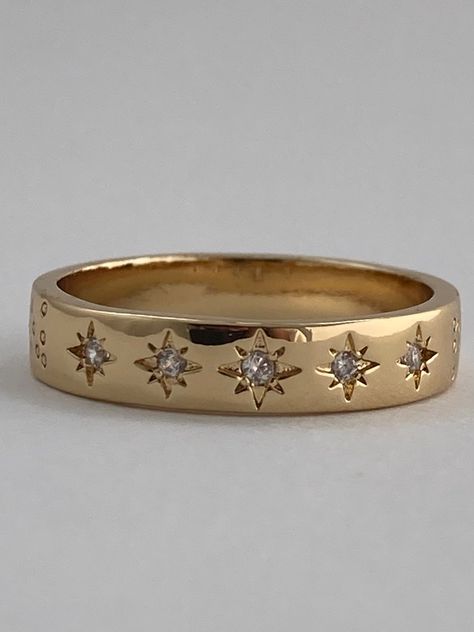 Starburst ring, starburst ring band, starburst ring stack, Stellium ring, gold star ring, star ring, silver star ring, gold thumb ring, gold band ring, simple rings, casual rings, everyday ring, star ring, child of wild stellium ring Catbird Wedding Band, Starburst Wedding Band, Casual Rings Women, Gold Star Ring, Celestial Engagement Ring, Star Engagement Ring, Interesting Rings, Celestial Rings, Star Wedding Band