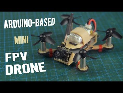 Make a Tiny Arduino Drone With FPV Camera: Embark on an exciting journey into the realm of micro-sized flight by making a miniature brushed Arduino FPV drone from scratch. Ideal for the tech-savvy person seeking an engaging challenge, this project ingeniously combines readily available Ardui… Micro Drone, Fpv Drone, Tech Savvy, Arduino, From Scratch, Flight