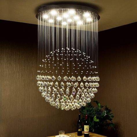 Good Chandelier Modern K9 Crystal Ball Ceiling Light Crystal Chandelier Lighting for Living Room : Amazon.de: Lighting Ball Ceiling Light, Room Amazon, Lighting For Living Room, Living Room Size, Crystal Chandelier Lighting, Chandelier Modern, Light Crystal, Room Size, Modern Chandelier