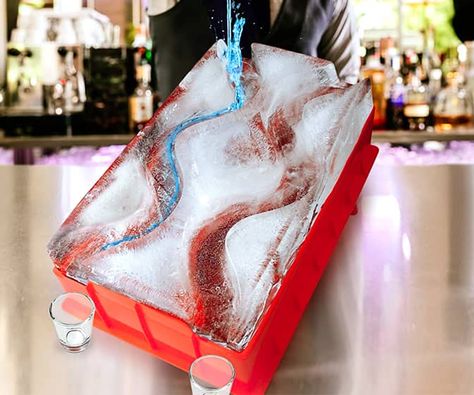 Ice Luge, The Equalizer, Luge, Drinking Games, Equalizer, The Ice, Shot Glass, Molding, Frozen