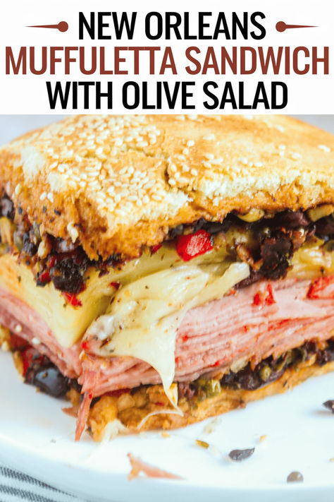 Muffuletta Sandwich Recipe
New Orleans Muffuletta
Olive Salad Muffuletta
Classic Muffuletta Sandwich
New Orleans Sandwich
Muffuletta with Olive Tapenade
Muffuletta Ingredients
Homemade Muffuletta Sandwich
Muffuletta Bread Recipe
Muffuletta Olive Salad
New Orleans Sandwich Recipe
Muffuletta Sandwich for Parties
Italian Muffuletta
Muffuletta Sandwich with Italian Meats Muffuletta Bread Recipe, Mufulleta Sandwich, Muffelata Sandwich Recipe, Muffaletta Sandwich, Muffuletta Sandwich, Olive Spread, Olive Salad, Party Sandwiches, Italian Meats