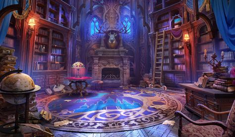 Imgur: The magic of the Internet Magical Library, Fantasy Shop, Fantasy Rooms, Fantasy Background, Fantasy Book, Fantasy House, Fantasy Castle, Fantasy Setting, Fantasy Places