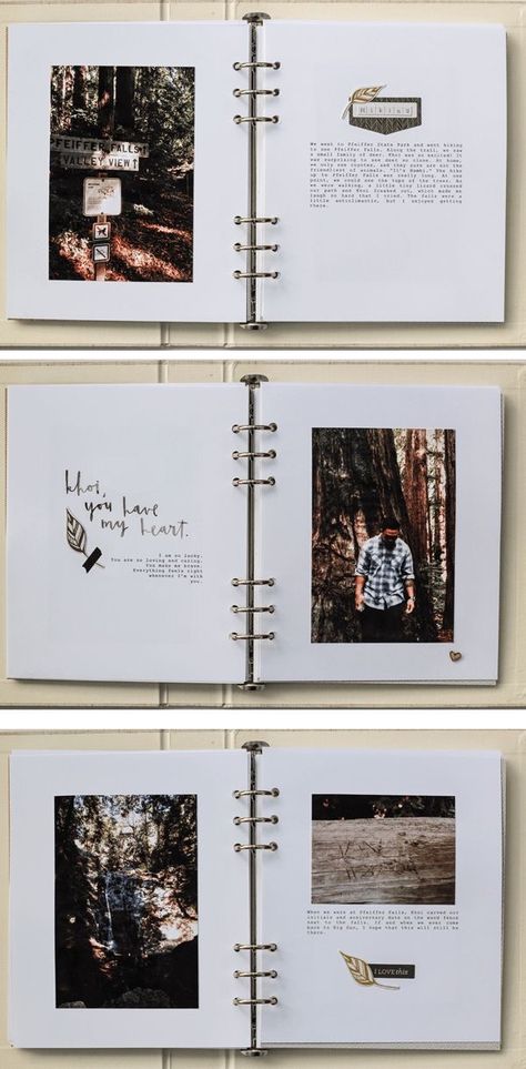 Diy Album Photo, Best Travel Journals, Craft Christmas Gifts, Album Journal, Cute Valentines Day Gifts, Photo Album Diy, Album Diy, Foto Tips, Cadeau Diy