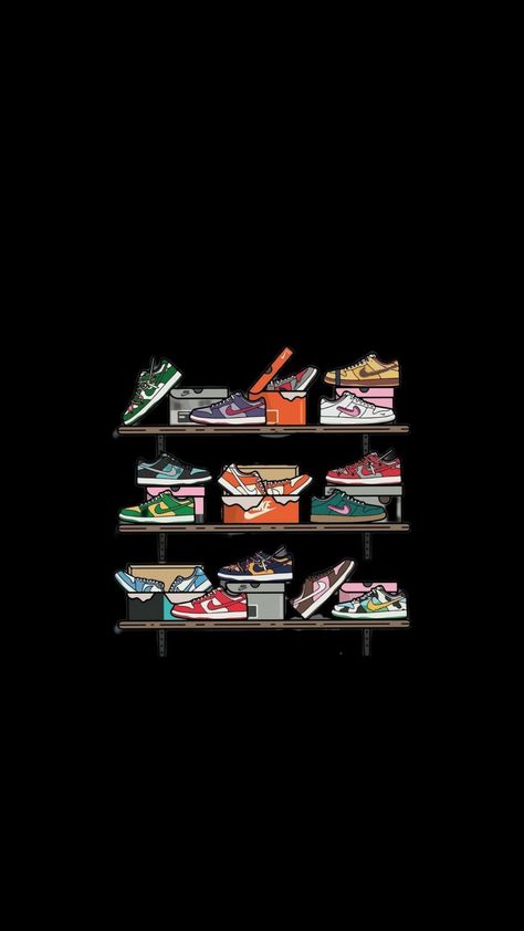 Nike Shoes Astethic, Shoe Wallpapers Aesthetic, Shoes Background Design, Shoe Iphone Wallpaper, Aesthetic Sneakers Wallpaper, Sneaker Art Illustration, Wallpaper Backgrounds Jordan, Sneakers Wallpaper Iphone, Sneaker Head Wallpaper Iphone