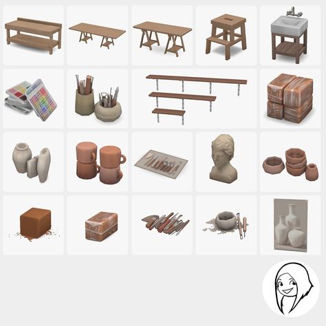 [DOWNLOAD] Clay Party (TSR) | Patreon Sims 4 Pottery Cc, Sims 4 Pottery, Sims Patreon, Witchy House, Sink Decor, Sims Packs, Sims 4 Clutter, Sims 4 Body Mods, Sims 4 Expansions