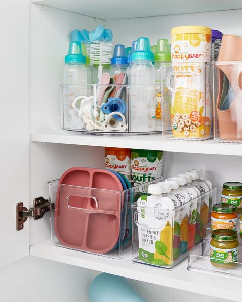 Organized baby cabinet = happy parents 🍼💙

Creating one zone with all your baby's essentials will save you time when you need it the most 🤍 Infant Storage Ideas, Storage Baby Stuff, Lazy Susan Baby Bottle Storage, Cabinet Bottle Organization, Tony Home Organization, Baby Kitchen Cabinet Organization, Organized Pantry Aesthetic, Baby Storage Kitchen, New Mom Organization