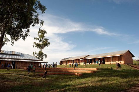 Gallery of COF Outreach Village Primary Schools / Studio FH Architects - 6 Eco School Architecture, Village Center Architecture, Africa School Architecture, Vernacular School Architecture, Village School, Book Reference, Sukabumi, Indian Village, Social Impact