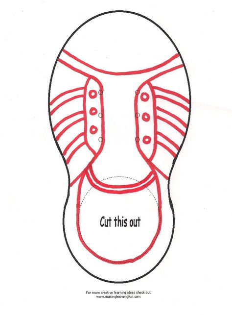 printable sneaker tie shoe pattern | ... the plain simple pattern, I was able to trace out 4 shoes on the wood Optimus Prime Printable, Financial Literacy Activities, Smart Goals Worksheet, Shoe Template, Phonetic Alphabet, Goals Worksheet, Kindergarten Teacher, Shoe Pattern, Creative Learning