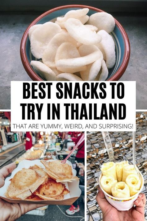 Best Food In Thailand, Foodie Bucket List, Koala Lamps, Thailand Snacks, Snacks To Try, Thailand Shopping, Thailand Travel Destinations, Thailand Honeymoon, Best Snacks