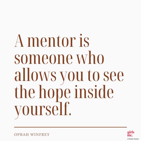 A mentor is someone who allows you to see the hope inside yourself. Oprah Winfrey. 🥰 #motivationmonday #motivate #motivationalmondays #inspiration #inspire #hope #mentor #oprahwinfrey #quotes #strongsmartbold #gigh Mentor And Mentee Pictures, Quotes About Mentorship, Mentoring Aesthetic, Mentor Quotes Role Models, Mentorship Aesthetic, Mentorship Quotes, Mentor Aesthetic, Mentorship Quote, Mentor And Mentee