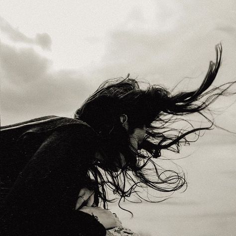 hair in the wind #aesthetic #blackandwhite #portraits Belonging Aesthetic, Intense Aesthetic, Not Belonging, Hair In The Wind, Timeless Photography, Beach Shoot, Photography For Beginners, Learning Photography, Gone With The Wind