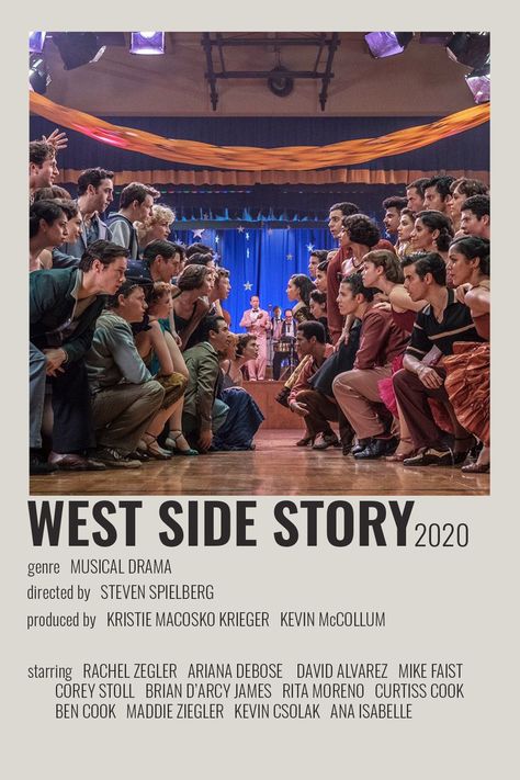 West Side Story Minimalist Poster, West Side Story 2021 Aesthetic, Musical Theatre Posters Aesthetic, Return To Me Movie, West Side Story Wallpaper, West Side Story Aesthetic, West Side Story Movie Poster, West Side Story Poster, Musical Movie Poster