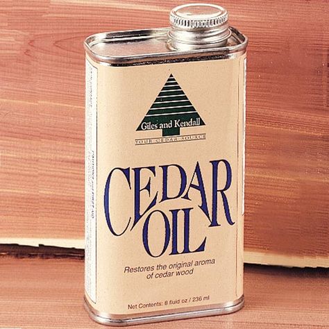 Oil of Cedar Wood, 8 Oz. - from Woodcraft.com. Will use to make linen water, freshen cedar chest, and deal with insects. I love the scent of cedar. Cedar Wood Projects, Popular Woodworking Projects, Cedar Furniture, Cedar Oil, Woodworking Saws, Exterior Stain, Cedar Chest, Clever Gift, Tree Table