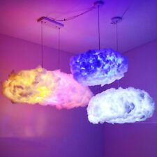 Modern LED Floating Cloud Pendant Light Cotton Silk Chandelier for Kids Room Cloud Pendant, Modern Led, Cotton Silk, Kids Room, Floating, Pendant Light, For Kids, Ceiling, Silk