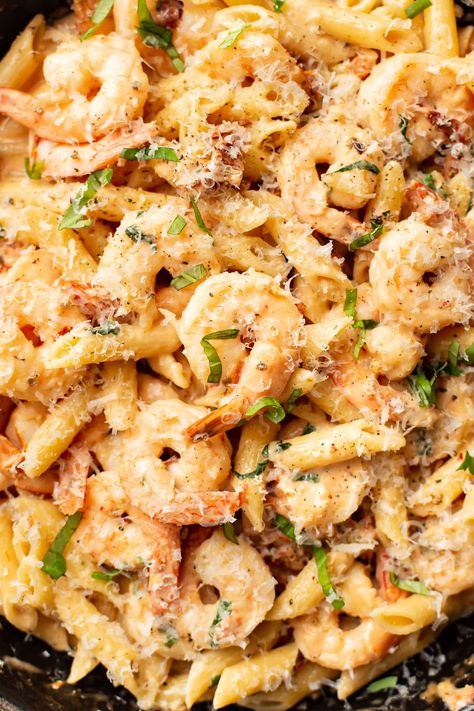 Marry Me Shrimp Pasta Shrimp With Bowtie Pasta, Shrimp Marry Me Pasta, Shrimp Sauce For Pasta, Shrimp Parpadelle, Simple Shrimp Dinner Recipes, Quick And Easy Shrimp Pasta Recipes, Mary Me Shrimp Pasta, Ground Shrimp Recipes, Shrimp Dinner Recipes Main Dishes