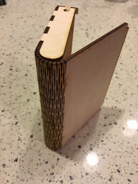 Laser cut living hinge box by lmm5247 - Thingiverse Living Hinge Laser Patterns, Wood Laser Engraving, Living Hinge, Decorative Wooden Boxes, Drop Box Guest Book, Laser Cut Decor, Laser Cut Box, Woodworking Tools Workshop, Laser Cut Plywood