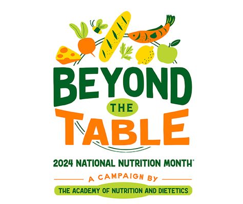 National Nutrition Month® -1st March - 31st March 2024... Green Beans Benefits, Education Campaign, Annual Campaign, School Menu, Social Media Toolkit, National Nutrition Month, Coffee Health, Nutrition Month, Vintage Cake Stands