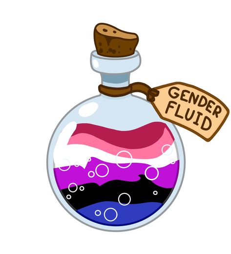 Gender Fluid Fanart, Gender Fluid Humor, Gender Fluid Flag Aesthetic, Gender Fluid Aesthetic, Gender Fluid Art, Genderfluid Art, Genderfluid Wallpaper, Gender Fluid Flag, Lgbt Sticker