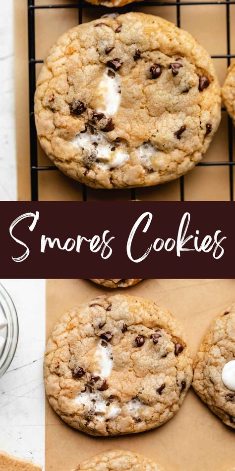 Call Cookie Recipes, Easy Desserts Chocolate Chips, Chocolate Chip Cookie S’mores Recipe, Cookie Add In Ideas, Soft Cookie Recipes Easy, Good Easy Dessert Recipes, Southern Cookies Recipes, Chocolate Chip Less Cookies, Fun Cookie Recipes For Kids