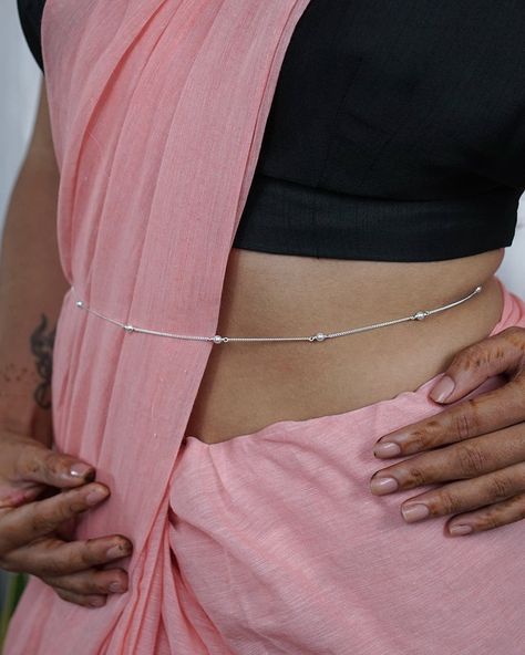 Presenting you our newly launched silver waist chains✨ These dainty chains are handmade in 92.5 silver with pearls, black spinels and dainty little silver charms which look absolutely stunning!! These waist chains are adjustable and look perfectly classy when worn. Shop now at www.aadyaa.com 🔎 Waist chains: https://aadyaa.com/collections/waist-chains For WhatsApp orders ping us at 7219285508 #silverjewellery #aadyaa #handmadejewellery #silver #fyp #trendy #jewellery #925silver #accessor... Pearl Waist Chain, Silver Texture, Trendy Jewellery, Temple Design, Waist Chain, Oxidized Silver, Silver Charms, Timeless Design, Gold Jewelry